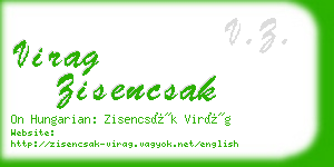 virag zisencsak business card